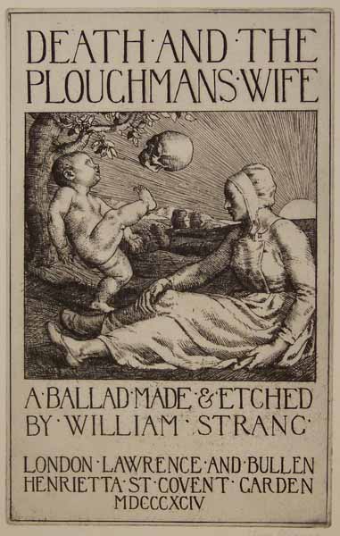 Title page to Death and the Ploughman's Wife, 1888-94